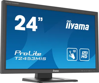 Produktbild von iiyama ProLite T2453MIS-B1, 59,9 cm (23.6"), 1920 x 1080 Pixel, Full HD, LED, 4 ms, Schwarz