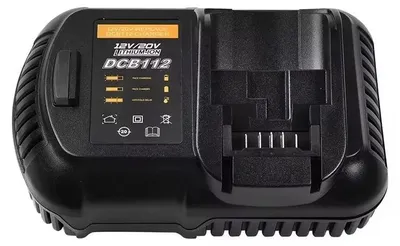 Produktbild von 20V Akkuladegerät - Ladegerät für Werkzeugakku - Kompatibel mit DCB200 DCB182 DCB205 DCB206 DCB209 - Li-Ion Schnellladegerät - 1-Schacht 1xcharger