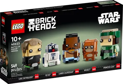 Produktbild von LEGO® BrickHeadz 40623 Helden der Schlacht von Endor™