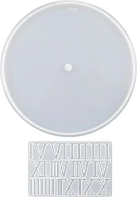Produktbild von Silikonform für ein Zifferblatt 36 cm + römische Ziffern