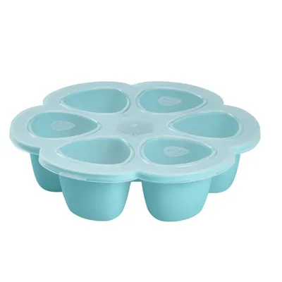 Produktbild von Beaba Multiportions aus Silikon 6 x 90 ml windisches blau; 912493