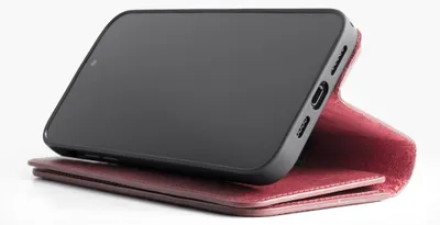 Produktbild von Wachikopa Lederhülle kompatibel mit iPhone 14 mit Kartenfach
