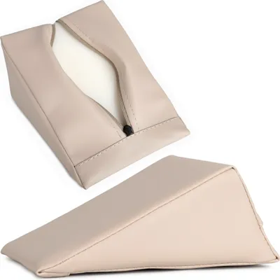 Produktbild von Habys Lagerungskeil, für Massage und Therapie | Lagerungskissen, Lagerungsmaterial | Physiotherapie, Orthopädisch | 20x15x10cm | Beige