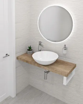 Obrázek produktu pro Sapho AVICE deska umyvadla 120 x 36 cm, tloušťka 5 cm, dub Rover
