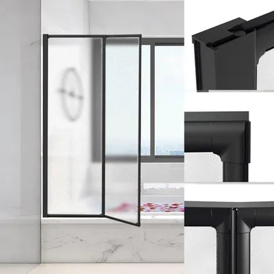 Zdjęcie produktu dla Zestaw wanny aluminiowej 140 cm, składany, czarny