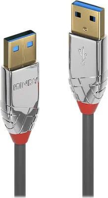 Produktbild von LINDY USB 3.0 Kabel Typ A/A Cromo Line M/M 2m