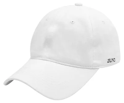 Produktbild von Baseball Cap Uni Verstellbar Baumwolle Einfarbig Weiß