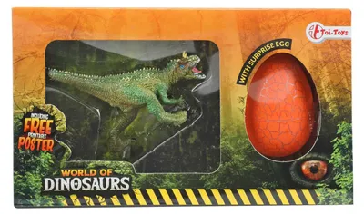Produktbild von Toi-Toys Welt der Dinosaurier Dino mit Überraschungsei