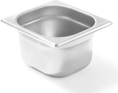 Produktbild von HENDI Gastronorm Behälter 1/6 100 mm Edelstahl          Budget Line