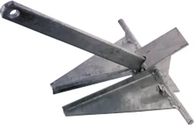 Produktbild von Allpa Feuerverzinkter Plattenanker Typ 'Danforth', 25kg