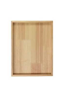Image de ASA Holztablett rechteckig, natur WOOD 32,5 x 24,5 cm, H. 2 cm 53691970 Neuheit 2020 ! Vorteilsset beinhaltet 4 x den genannten Artikel und Geschenk + Spende