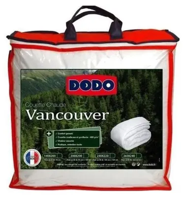 Immagine prodotto di Dodo VANCOUVER Cuscini Dodo, caldi, bianchi, 240x260cm