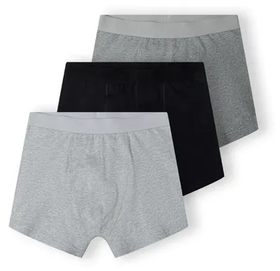 Produktbild von Minoti 3er-Pack Boxershorts Grau Gr. XXL für Herren
