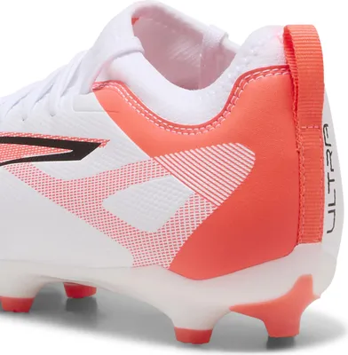 Zdjęcie produktu dla Puma Kids Ultra 5 Match FG/AG Buty piłkarskie-108167, Kolor:Biały, Buty dziecięce:36