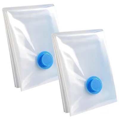 Obrázek produktu pro Vakuumové sáčky, extra velké, 130x100 cm, 2 kusy | Kompresní cestovní sáčky na oblečení a deky
