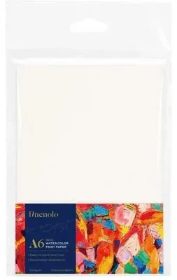 Immagine prodotto di Carta per acquerello A6 Finenolo 300 g/m² 16 fogli, bianca