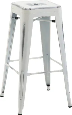 Produktbild von Barhocker HLO-CP21 V2  antik weiß