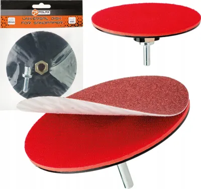 Zdjęcie produktu dla Uniwersalny dysk do papieru ściernego z rzepem М14 125x2mm Polax