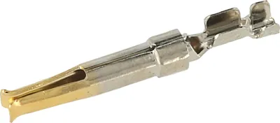 Produktbild von HARTING D-Sub Crimpkontakt Kontaktbuchse (F) 0,09mm² - 0,25mm² AWG28 - AWG24 gold/silber, 1 Stück Werkstoff