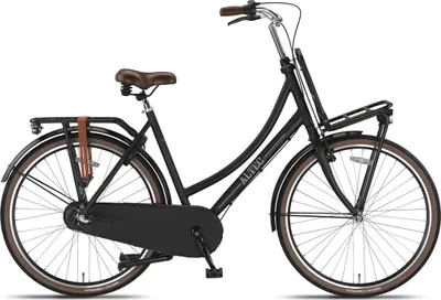 Produktbild von Altec Transportfahrräder Damen Vintage 28 Zoll 50 cm Damen 3G Rücktrittbremse Mattschwarz