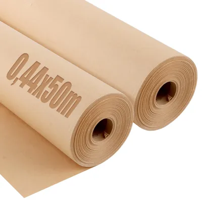 Produktbild von Packpapier Set aus 2 Rollen, 44 cm x 100 m, reißfest, für Umzug