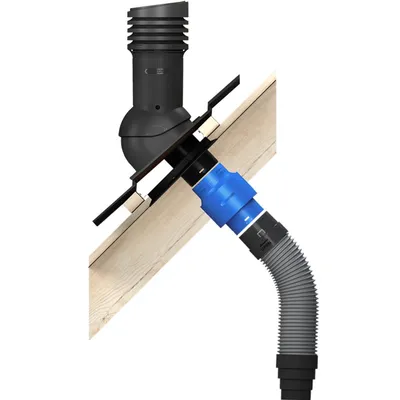 Produktbild von BANDLOO Lüftungsset DN125 – Ruroflex KLIK + Kondensatabscheider 125 mm Anthrazit