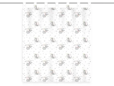 Produktbild von Gardine Vorhang Fertiggardine Disney Dumbo 140 x 160 cm