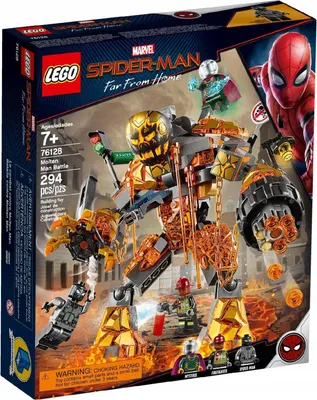 Obrázek produktu pro Lego Super Heroes 76128 Molten Man Mysterio Spider