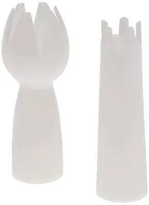 Produktbild von IBILI Spritztülle für Sahnespender 2 Stück, PVC, weiß, 5 x 5 x 3 cm, 2-Einheiten