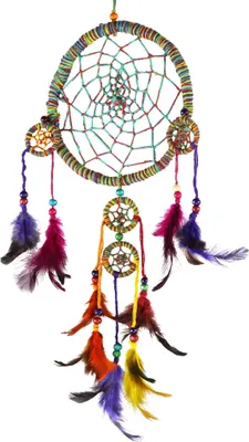 Produktbild von Traumfänger - Mobile - Deko - Durchmesser 16 cm bunt 02