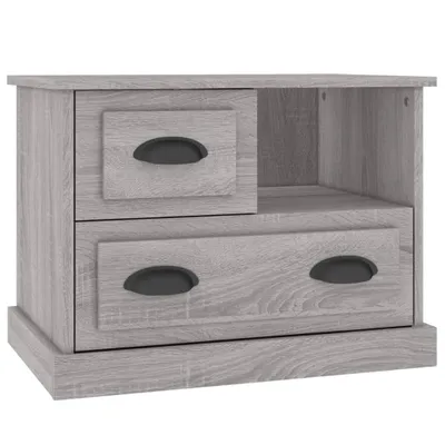 Produktbild von Nachttisch Grau Sonoma 60x39x45 cm