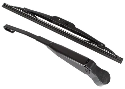 Image de Bras d'essuie-glace arrière + balai d'essuie-glace pour Ford Fiesta V Mk6 (2002-2008)