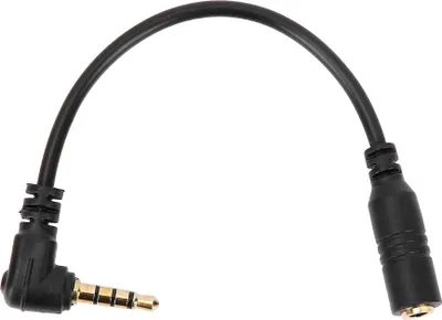 Obrázek produktu pro Převodník TRS na TRRS, silné a odolné kabely adaptéru pro sluchátka -DSLR fotoaparáty pro tablety