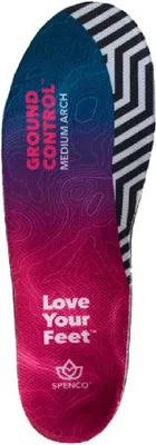 Zdjęcie produktu dla Spenco Ground Control Medium Arch Insole Blue EU 36-38 Man Blue EU 36-38