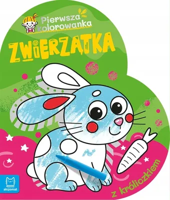 Zdjęcie produktu dla AKSJOMAT Tiere. Erster Malbuch mit einem Hasen