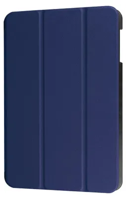 Produktbild von Samsung Galaxy Tab A 10.1 (2016) Hülle - Tri-Fold Ständer Klapphülle mit Schlaf/Wach-Funktion - Blau