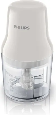 Produktbild von Philips Zerkleinerer Daily Collection, 0.7 L, 2 Klingen, 450W, weiß (HR1393/00)