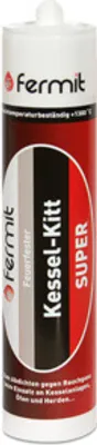 Zdjęcie produktu dla Fermit Kessel-Kitt Super +1300°C kit do pieców wysokotemperaturowych, wkład 310 ml