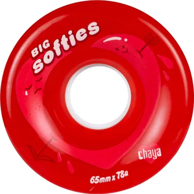 Produktbild von Chaya Big Softie Rad 4 Einheiten Durchsichtig 65 x 37 mm Durchsichtig 65 x 37 mm
