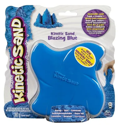 Produktbild von Spin Master - Kinetic Sand magischer kinetisch Spielsand für Kinder ab 3 Jahren blau
