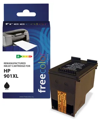 Produktbild von Freecolor Patrone HP 901XL black remanufactured