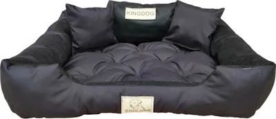 Obrázek produktu pro Velký pelíšek pro psy a kočky 145 x 115 černý - Kingdog