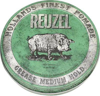 Produktbild von Reuzel Green Pomade, Haarwachs, 113 g, Männer, Alle Haare, Blechdose, Modellieren