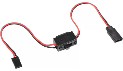 Immagine prodotto di Interruttore con cavi e connettore JR da 22 AWG