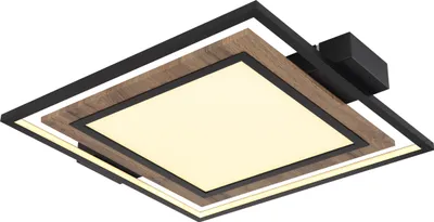 Produktbild von Globo Lighting Deckenleuchte Metall schwarz matt, LED
