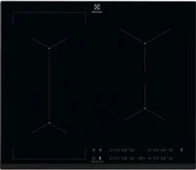 Produktbild von Electrolux EIV634 - Schwarz - Integriert - 60 cm - Zonen-Induktionskochfeld - Glas - 4 Zone(n)
