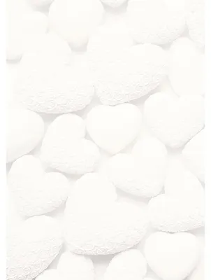 Produktbild von 100 Blatt Briefpapier Druckerpapier blanko WEISSE HERZEN beidseitig bedruckt 100g Schreibpapier Motiv-Papier DIN A4 Brief-Bogen altweis shabby Hochzeit Geburtstag Valentinstag50 Blatt