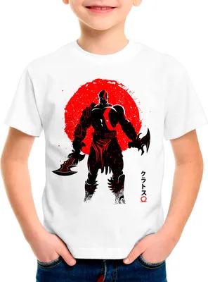 Produktbild von style3 God Warrior Kinder T-Shirt action adventure kratos sparta