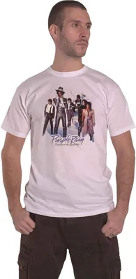 Produktbild von Prince - "Purple Rain" T-Shirt für Herren/Damen Uni RO3554 (M) (Weiß)
