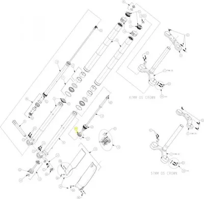 Produktbild von Manitou Dichtungset für Luftkolben Air Spring Dorado Pro/Expert - neueste Ver...